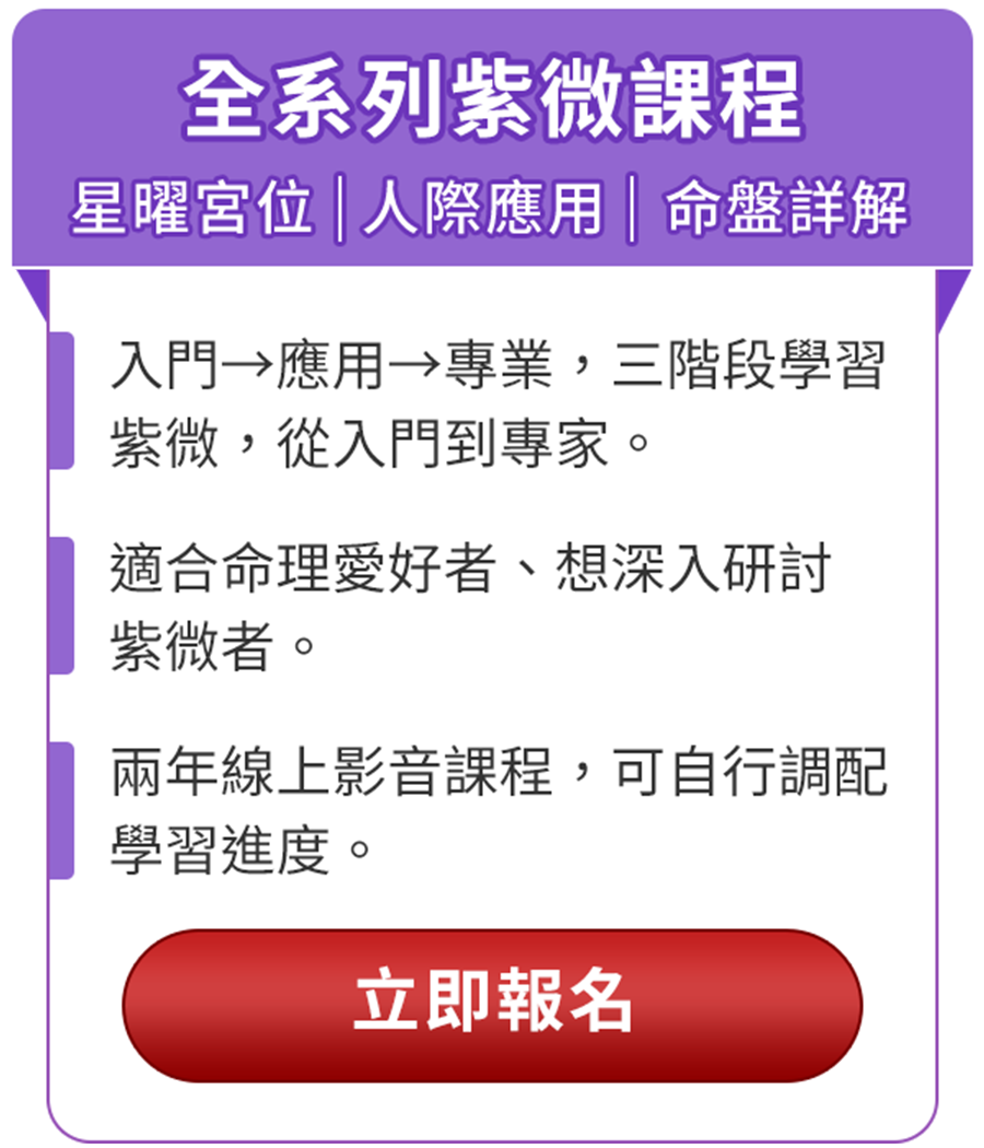 全系列紫微課程